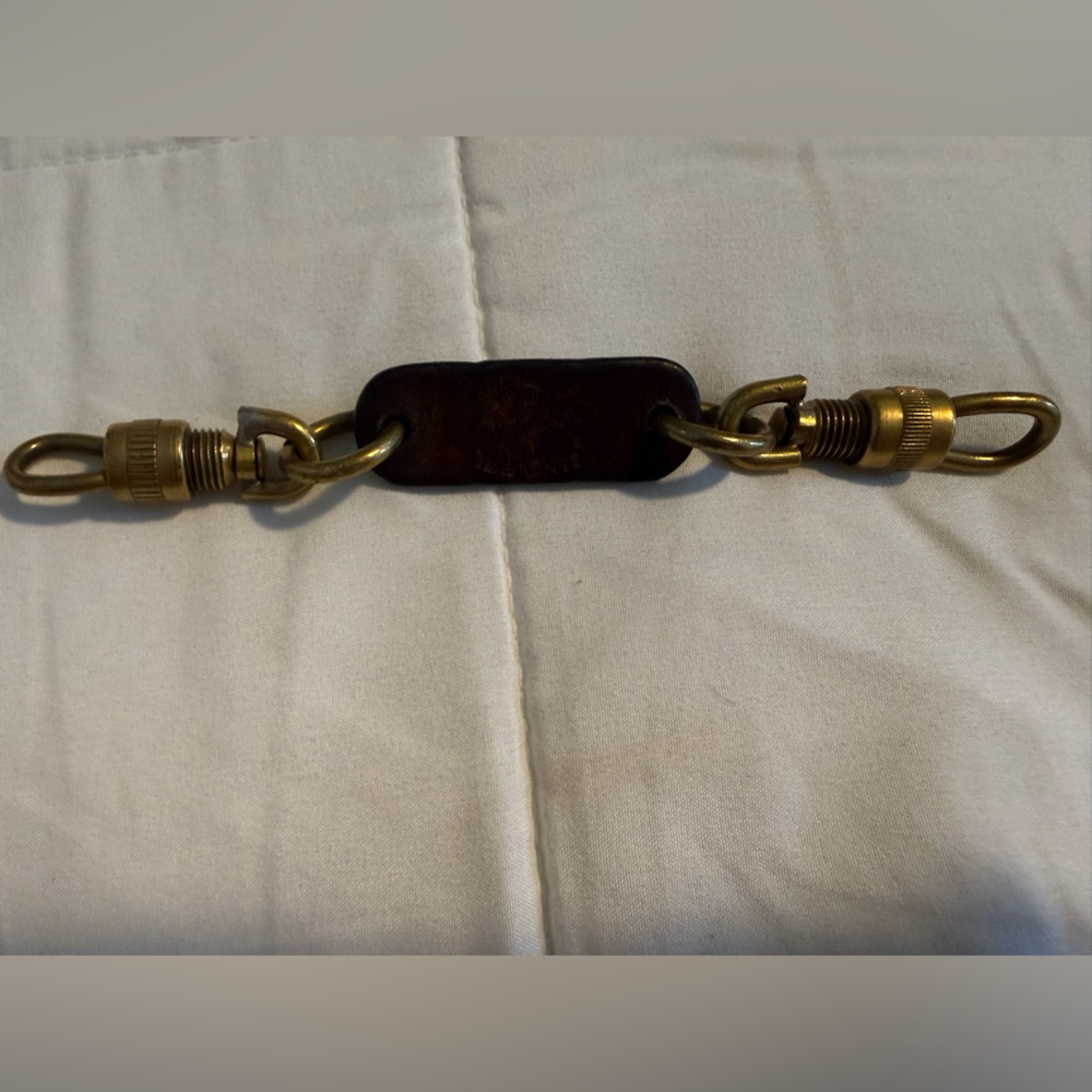 Il Bisonte Leather Key Chain/Key Ring